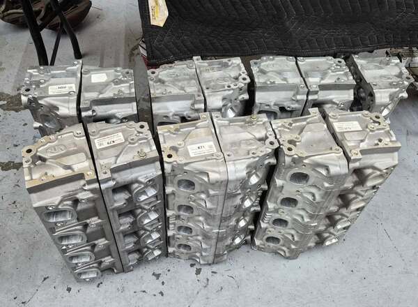 LT1 cylinder heads ready for porting